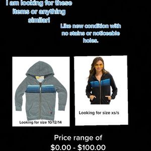 Blue Striped Trendy Aviator Nation Hoodie!!